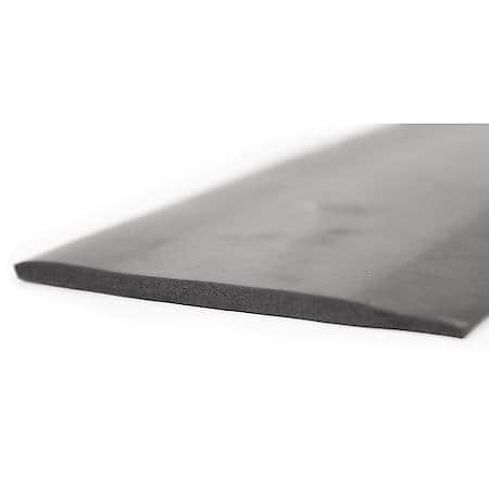 RV Flat EPDM Rubber Seal, 4 in. x 3/16 in. 30 ft, Black