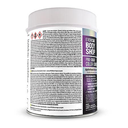 Color-Changing Body Filler: Purple to Green, Ready to Sand, 26 oz.