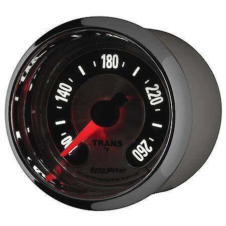 GAUGE; TRANS TEMP; 2 1/16in. 260deg.F; DIGITAL STEPPER MOTOR; AMERICAN MUSCLE