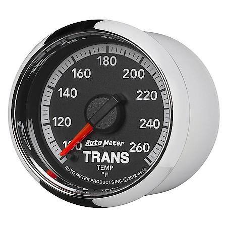 GAUGE; TRANS TEMP; 2 1/16in.; 100-260deg.F; STEPPER MOTOR; RAM GEN 4 FACT. MATCH