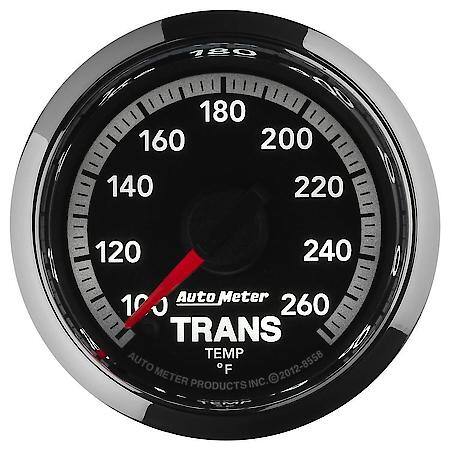 GAUGE; TRANS TEMP; 2 1/16in.; 100-260deg.F; STEPPER MOTOR; RAM GEN 4 FACT. MATCH