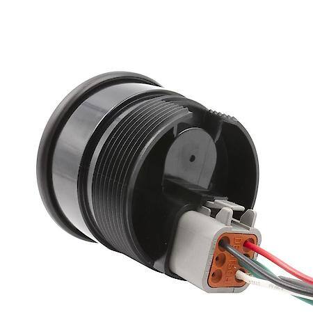 GAUGE; OIL TEMP; 2 1/16in.; 340deg.F; STEPPER MOTOR W/PEAK/WRN; EXTREME ENVIRONM