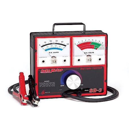 BATTERY TESTER; 500 AMP FOR 12 VOLT SYSTEMS