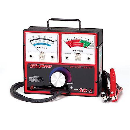 BATTERY TESTER; 500 AMP FOR 12 VOLT SYSTEMS
