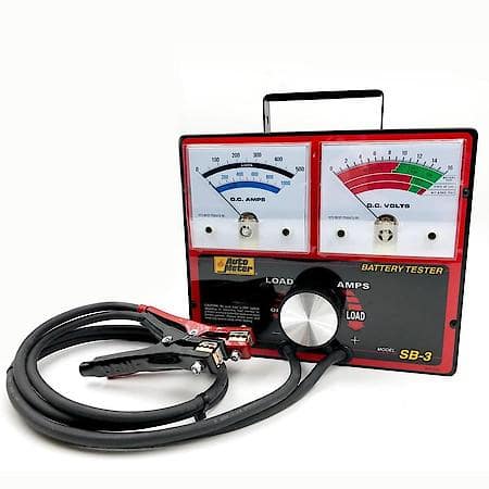 BATTERY TESTER; 500 AMP FOR 12 VOLT SYSTEMS
