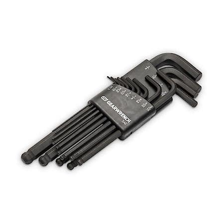 13 Piece Long Ball End Sae Hex Key Set