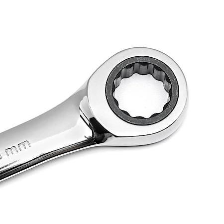 5 Piece 72-Tooth 12 Point Ratcheting Combination Metric Wrench Set