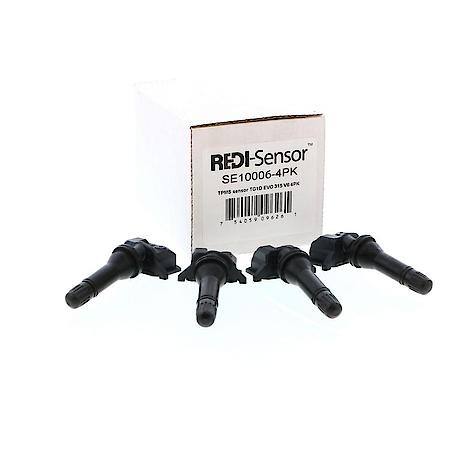 Redi-Sensor Rubber Snap-In Stem 315 Mhz -- 4 Sensors