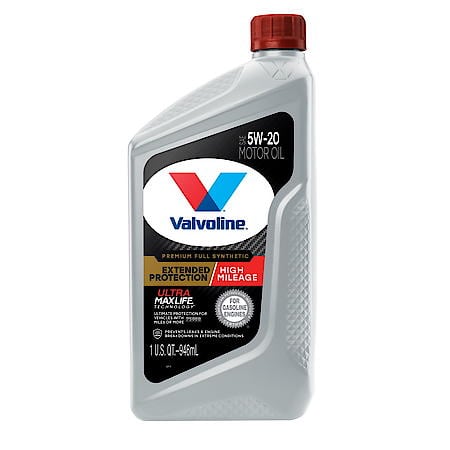Extended Protection 5W-20 Full Synthetic Motor Oil, Maximizes Engine Life, 1 Quart