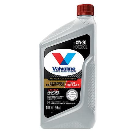 Extended Protection 0W-20 Full Synthetic Motor Oil, Maximizes Engine Life, 1 Quart