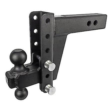 For 2.5"Receiver, Lockable, 36000 Lb Gross Trailer Weight, Steel, With Hitch Pin