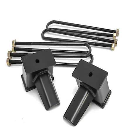 4 Inch Tapered Block, Cast Iron, With 2 Blocks And U-Bolts
