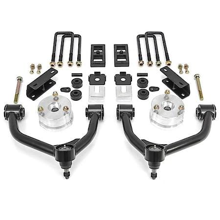 3.5"Front Lift, 1"Rear Lift,  Black Components