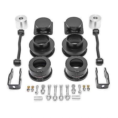 2.5"Front Lift, 2"Rear Lift,  Black Components