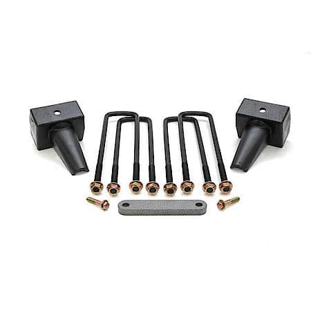 4"Block, Cast Iron, With 2 Rear Blocks/4 U Bolts/Carrier Bearing Spacer/Hardware