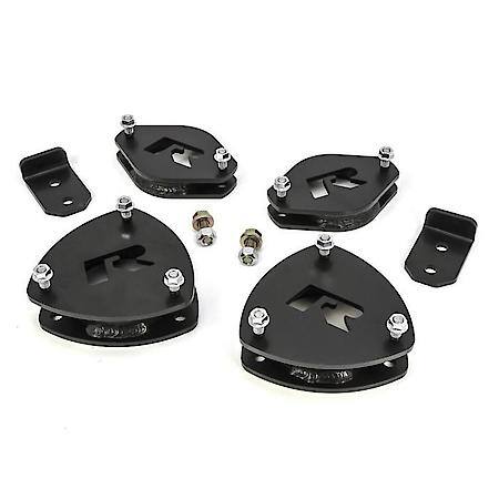 2"Front/1.5"Rear Lift, Black Components, With Front/Rear Strut Assembly Spacers