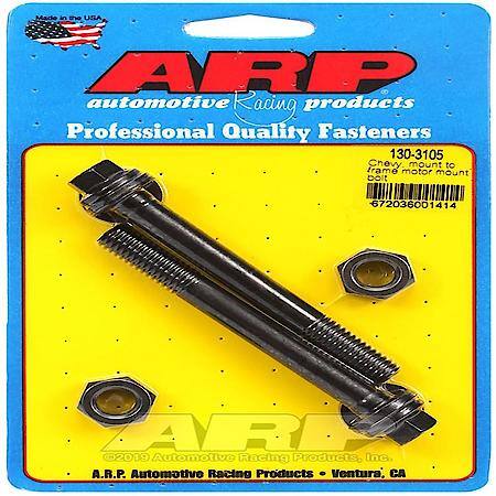 For Use With Chevy V6/ V8, Hex Head, Mount To Frame, Black Oxide, Chrome Moly