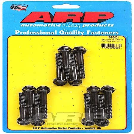 For Use With Ford 260/ 289/ 302/ 351W, Hex Head, Black Oxide, Chrome Moly