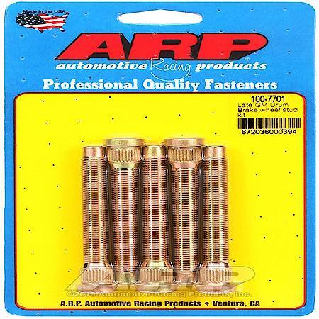 7/16"-20 Thread Size, 3.165"L Under Head, 0.420"L Knurl, Late GM Drum Brake