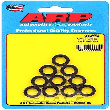 Chrome Moly, 5/8" Od, 3/8"Id, 0.12 Inch Thick, Black Oxide, 10 Piece Pack