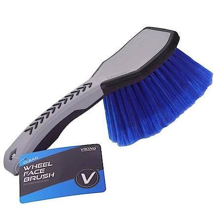 Soft Bristle Wheel Face Brush with Comfort Grip