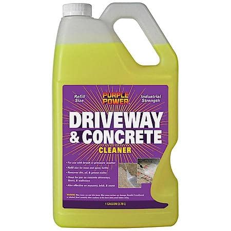 Driveway & Concrete Cleaner, Industrial Strength, 1 Gallon Refill Size