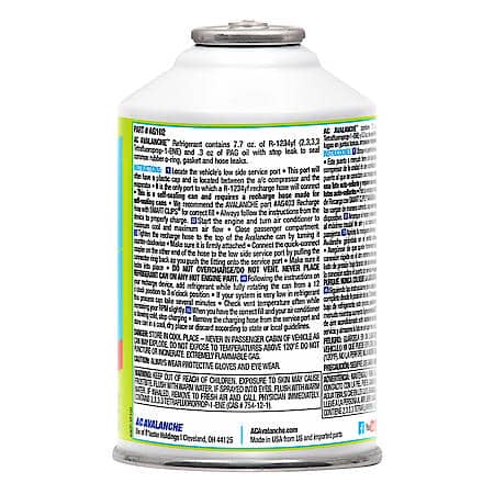 R-1234yf A/C RefrigerantáRefill with Stop Leak, 8 oz.