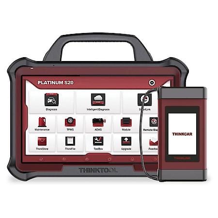 PLATINUM S20 with 5 Years of Software Oscilloscope, Key Prog, G1, ThinkEasy, and Video Scope