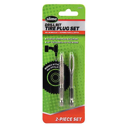 Effortless Tire Repair: Drill Bit Tire Plug Set