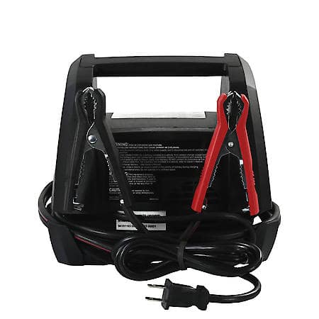 5-in-1 6V/12V 6-Amp Battery Charger and 125-Amp Engine Starter: 40-Amp Boost