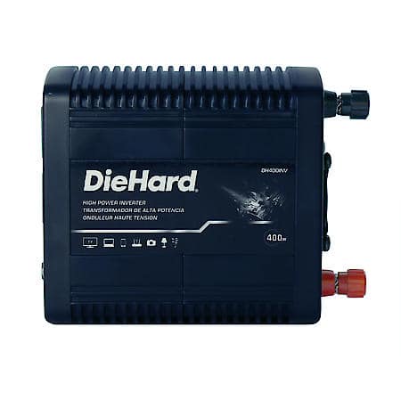 400W Power Inverter: 2 AC Outlets and USB for On the Go Power