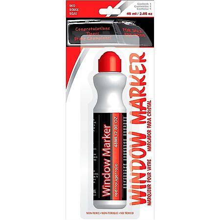Red Window Marker