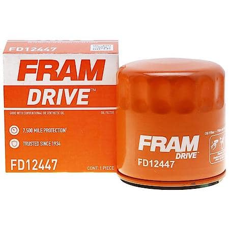 Engine Oil Filter: Spin-On, Ideal for Conventional Oil, Protection up to 7,500 miles
