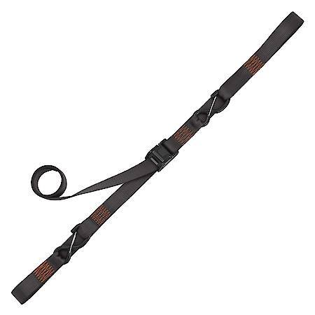 8' 2100 lb Tactical Cambuckle Tie Down 2 Pack Gray