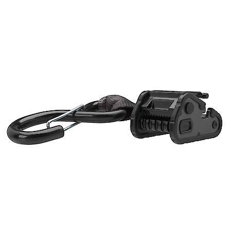 8' 2100 lb Tactical Cambuckle Tie Down 2 Pack Gray