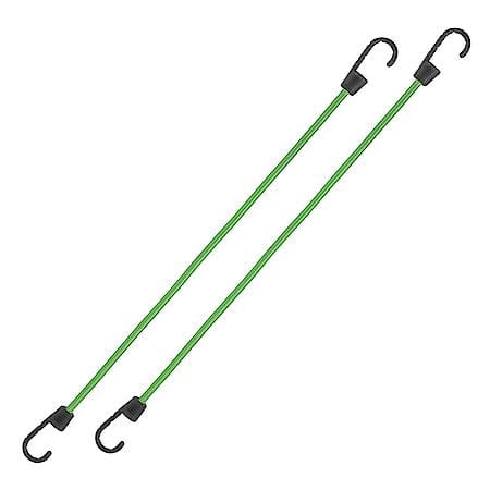24" Standard Bungee 2 Pack Green