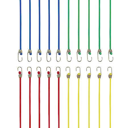 20 Piece Mini Bungees
