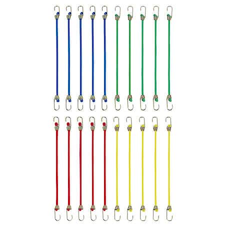 20 Piece Mini Bungees