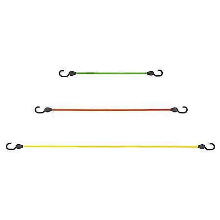 5 pc Super Strong Bungee Assortment