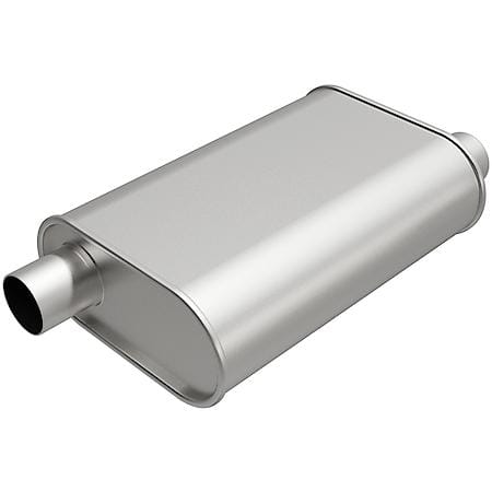 Exhaust Muffler RUMBLE 14X4.25x9.75 2.25/2.25 O/O