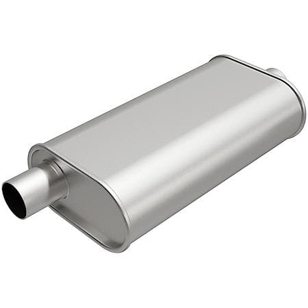 Exhaust Muffler RUMBLE 14X3.25x7.75 2/2 O/C