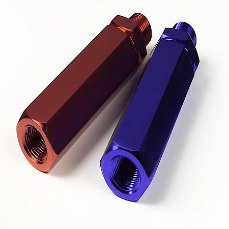 Gladhandles Anodized, Red and Blue