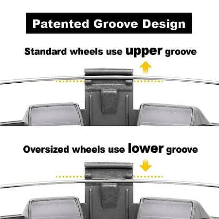 16" Wheel Cover: 10 San Juan, Classic Silver, High Impact Plastic, 4-Pack