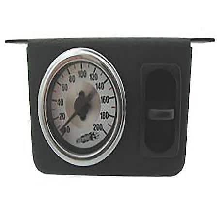 Single Needle Gauge Panel with One Paddle Switch