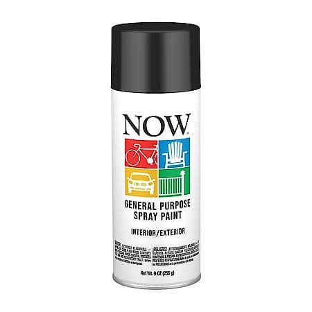 NOW Gloss Black 9 oz. Aerosol Paint