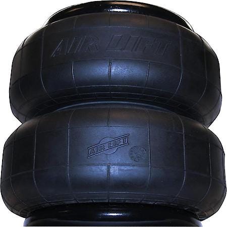 Air Suspension Spring: Double Bellows, 12-1/2" Extended Height, 2.8" Compressed Height, 8" Diameter