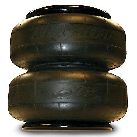 Air Suspension Spring: Double Bellows, 10-1/2" Extended Height, 2.8" Compressed Height, 7" Diameter