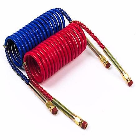 Gladhand, 45 Degree Service Swinger, Red, SS Plate with Filter Polyseal