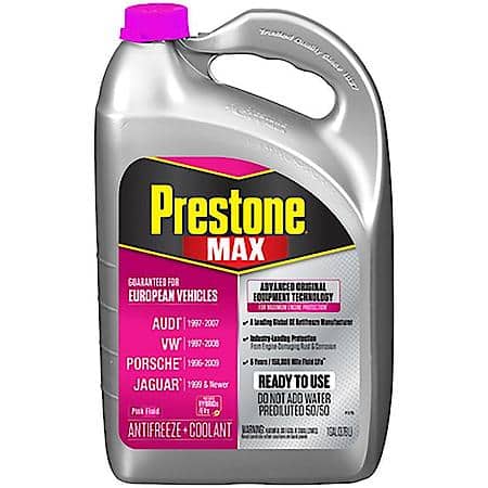 MAX Original Equipment Antifreeze + Coolant: Euro Pink, 50/50 Ready-to-Use, 1 Gallon
