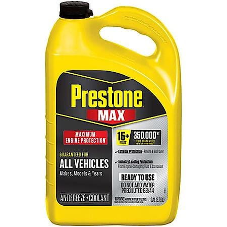 MAX Antifreeze + Coolant: All Vehicles, 56/44 Ready-to-Use, 1 Gallon
